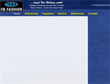 Tablet Screenshot of fb-fashion.at